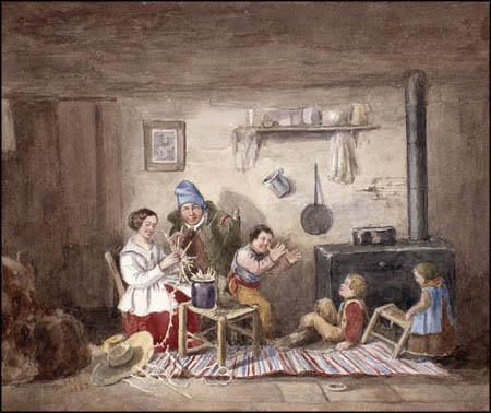 Cornelius Krieghoff Habitants